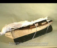 Model van een schoener (Collectie Wereldculturen, RV-635-1)
