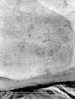 Rotstekeningen van indianen bij Piedra Plat (Collectie Wereldculturen, TM-10021485)