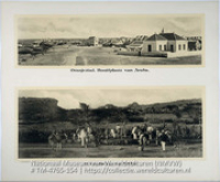 Schoolplaat: Stadsgezicht en landschap op Aruba (Collectie Wereldculturen, TM-4765-154), Array
