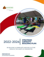 Strategic Capacity Building Plan 2022-2026. Re-building a community around culture. Rancho, the heart of Oranjestad, Array