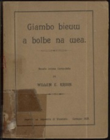 Giambo bieuw a bolbe na wea - novela intima curazolena